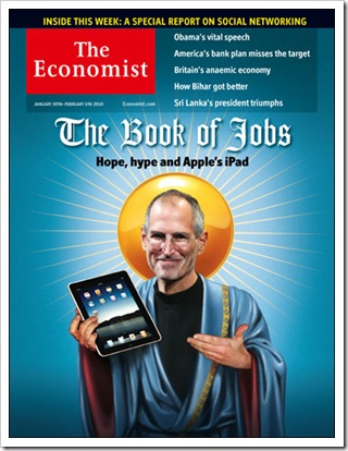 Apple iPad The Economist Steve Jobs